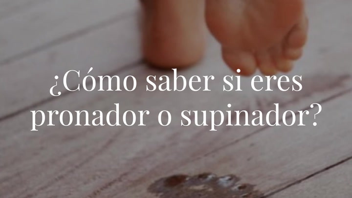 ¿Cómo saber si eres pronador o supinador?