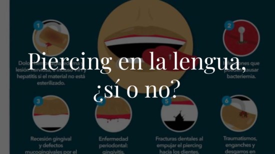 Piercing en la lengua, ¿sí o no?