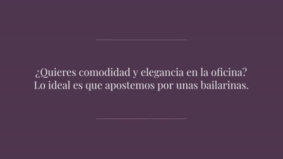 Cinco bailarinas de piel 'made in Spain' para ir cómodas y elegantes en nuestros looks de oficina