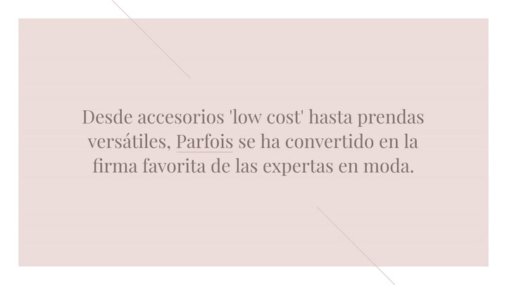 Nuevo en tienda: Parfois lanza sus novedades de fiesta perfectas para todos tus eventos, para tus días de oficina (y hasta para tu próximo regalo)