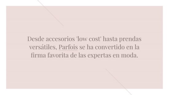 Nuevo en tienda: Parfois lanza sus novedades de fiesta perfectas para todos tus eventos, para tus días de oficina (y hasta para tu próximo regalo)