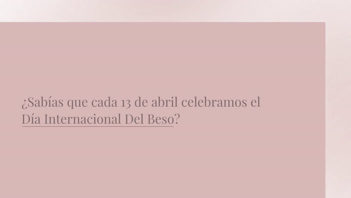 Día Internacional del Beso: diez claves para aprender a besar bien
