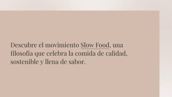 Restaurantes Slow Food En Madrid Y Barce
