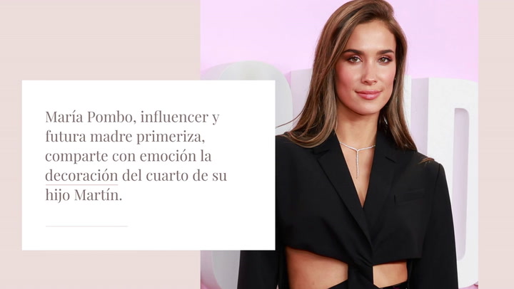 La habitación del bebé de María Pombo es pura fantasía: ‘’Paso más de cien veces al día”