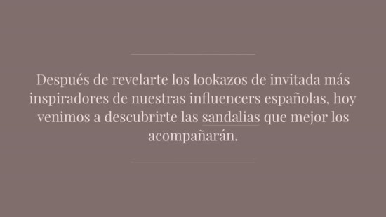 10 sandalias cómodas para invitadas que bailan