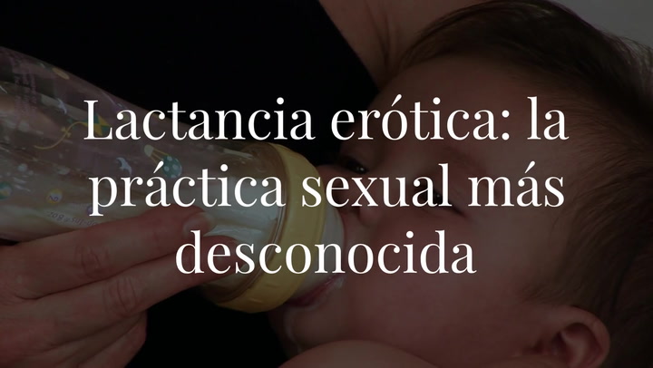 Lactancia erótica, ¿sentirías placer amamantando a tu pareja?