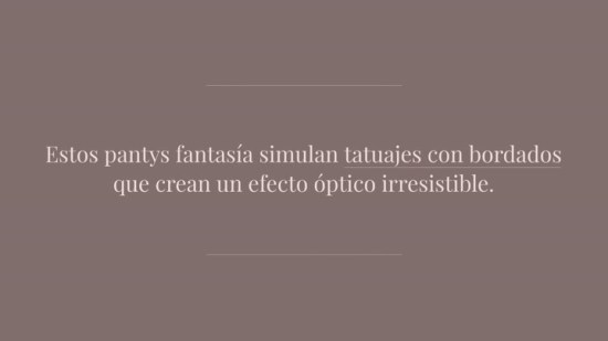 Medias tatuaje, la tendencia más divertida de la temporada se 'dibuja' en tus piernas
