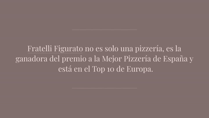 Esta es la mejor pizza de España (a domicilio)