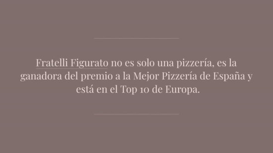 Esta es la mejor pizza de España (a domicilio)