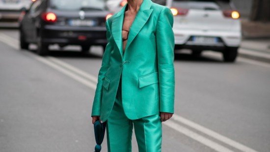 Milano str S23 0261 trajes de chaqueta street style