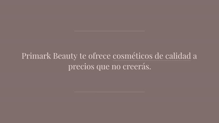 Los mejores cosméticos de Primark tan baratos que no necesitan rebajas