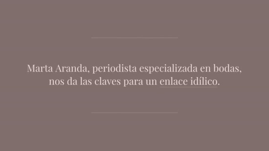 Estos Son Los 5 Requisitos Que Toda Boda