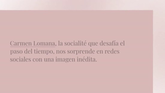 Carmen Lomana abre el baúl de los recuerdos para enseñarnos a sus padres por primera vez