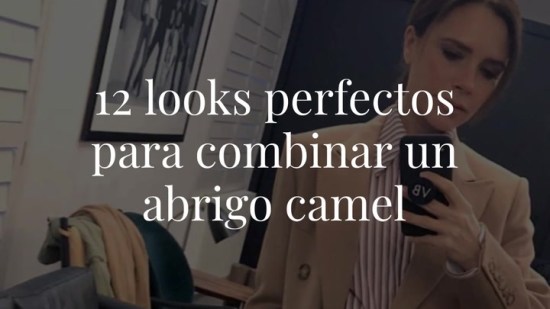 12 looks perfectos para combinar un abrigo camel