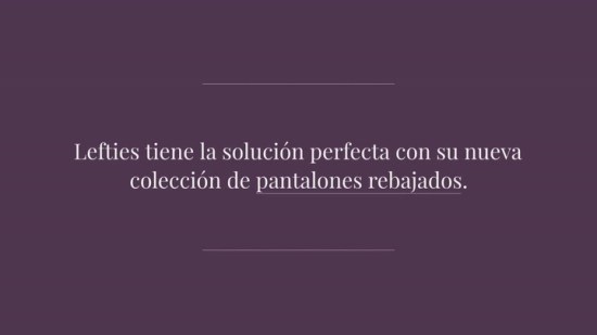 10 pantalones de Lefties que sientan bien y reducen una talla (y que ahora cuestan menos de 5 euros)