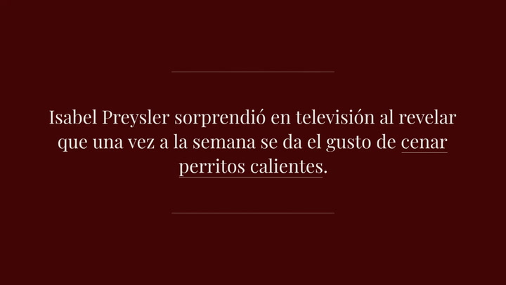 La dieta de los perritos calientes