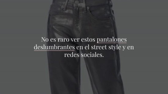 Pantalones Metalizados La Prenda Que Nec