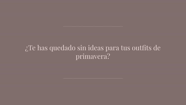 ¿No sabes qué ponerte? Sigue a estas microinfluencers para inspirar tus looks de primavera