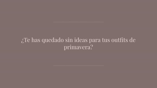 ¿No sabes qué ponerte? Sigue a estas microinfluencers para inspirar tus looks de primavera