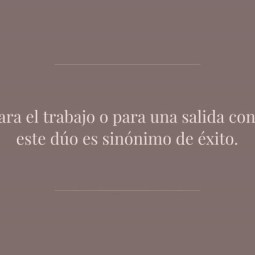 Blanco y negro, la combinación que nunca falla