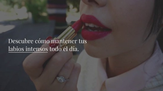 Maquillaje De D A Y Noche Con Labios Roj