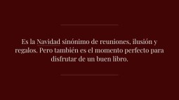 10 libros perfectos para leer (y disfrutar) en Navidad