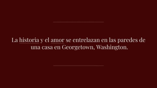 Visitamos el interior de la casa en la que John F. Kennedy vivió sus primeros años de amor con Jackie