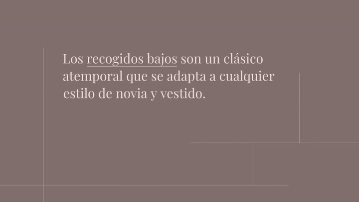 Los recogidos de novia más bonitos para esta temporada