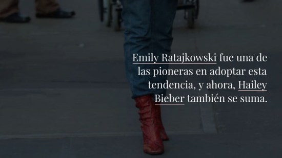 Las que más saben de moda lo tienen claro: las botas se llevan por fuera del pantalón