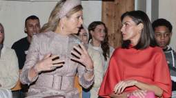 Doña Letizia y Máxima de Holanda