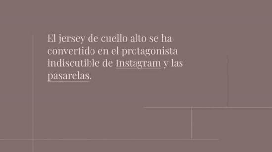 ¿Cómo combinar un jersey de cuello alto? Estos 13 looks de influencers son la respuesta
