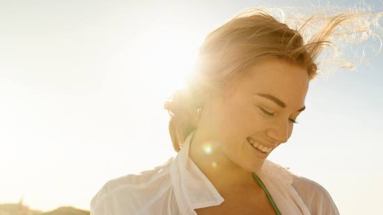 Mujer al sol