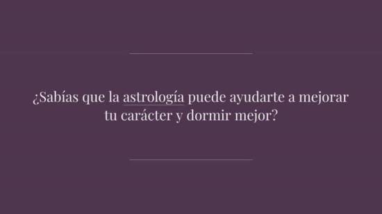 Las Astrolog A Influye En Tu Car Cter Tr