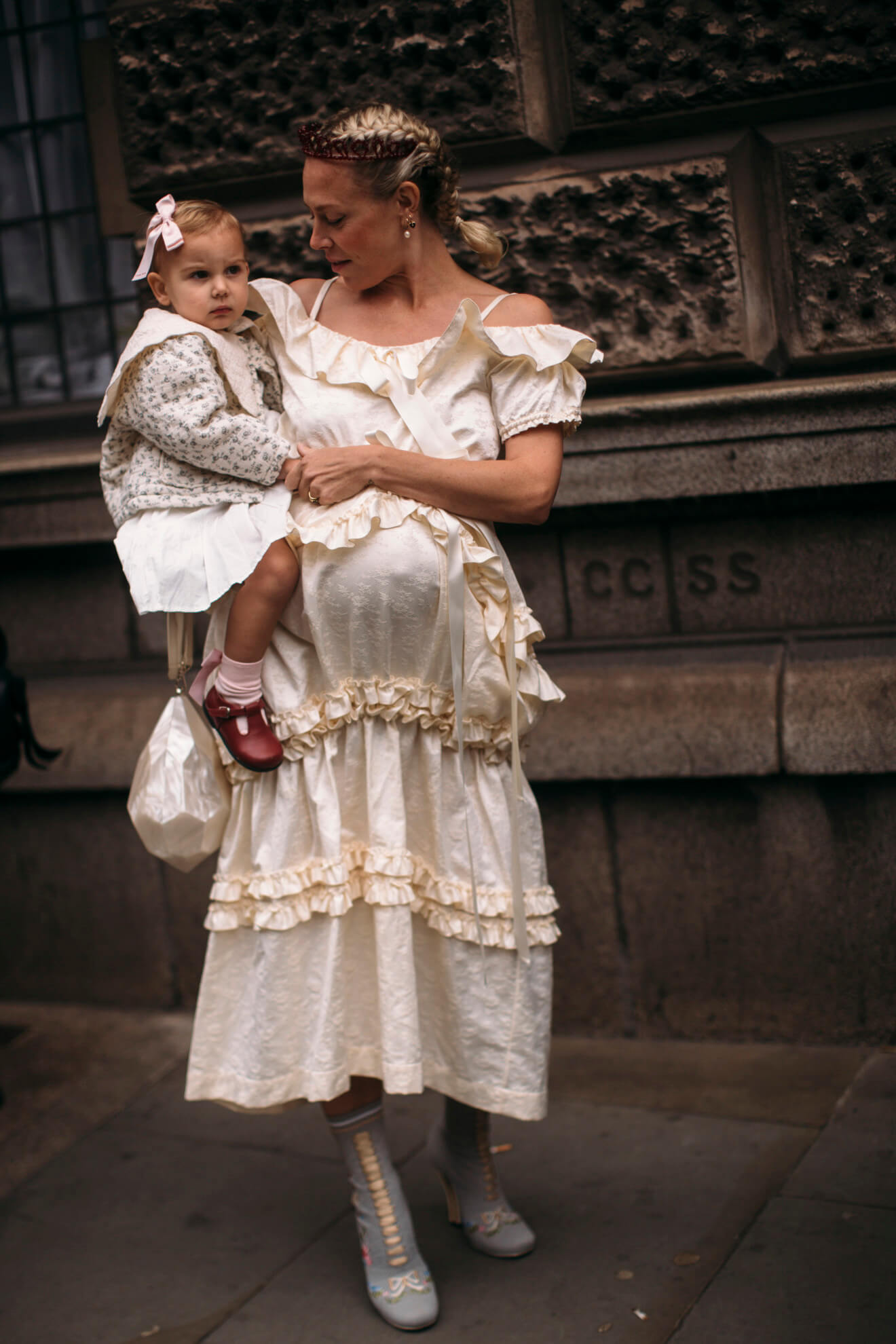 Paris str F22 1336 street style vestido