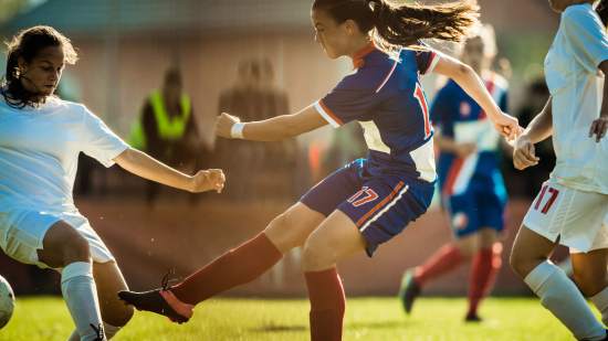 mujer en el fútbol