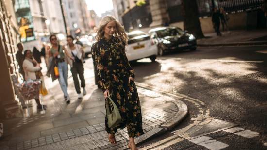 vestido flores street style Paris str S23 0849