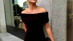 El vestido de Zara de Vicky Martín Berrocal.  (1)