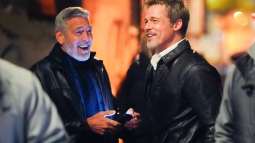 George Clooney y Brad Pitt