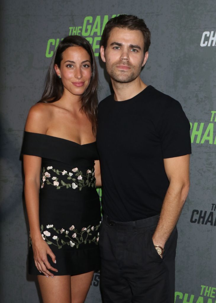 Ines de Ramon y Paul Wesley en 2019