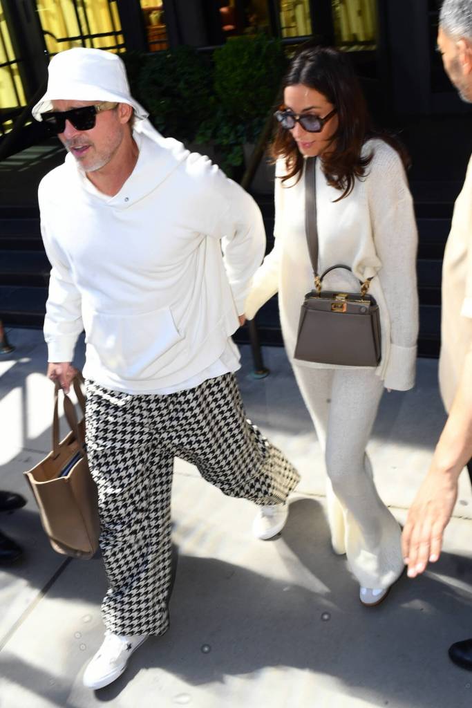 Brad Pitt e Inés De Ramon en Nueva York - GTRES