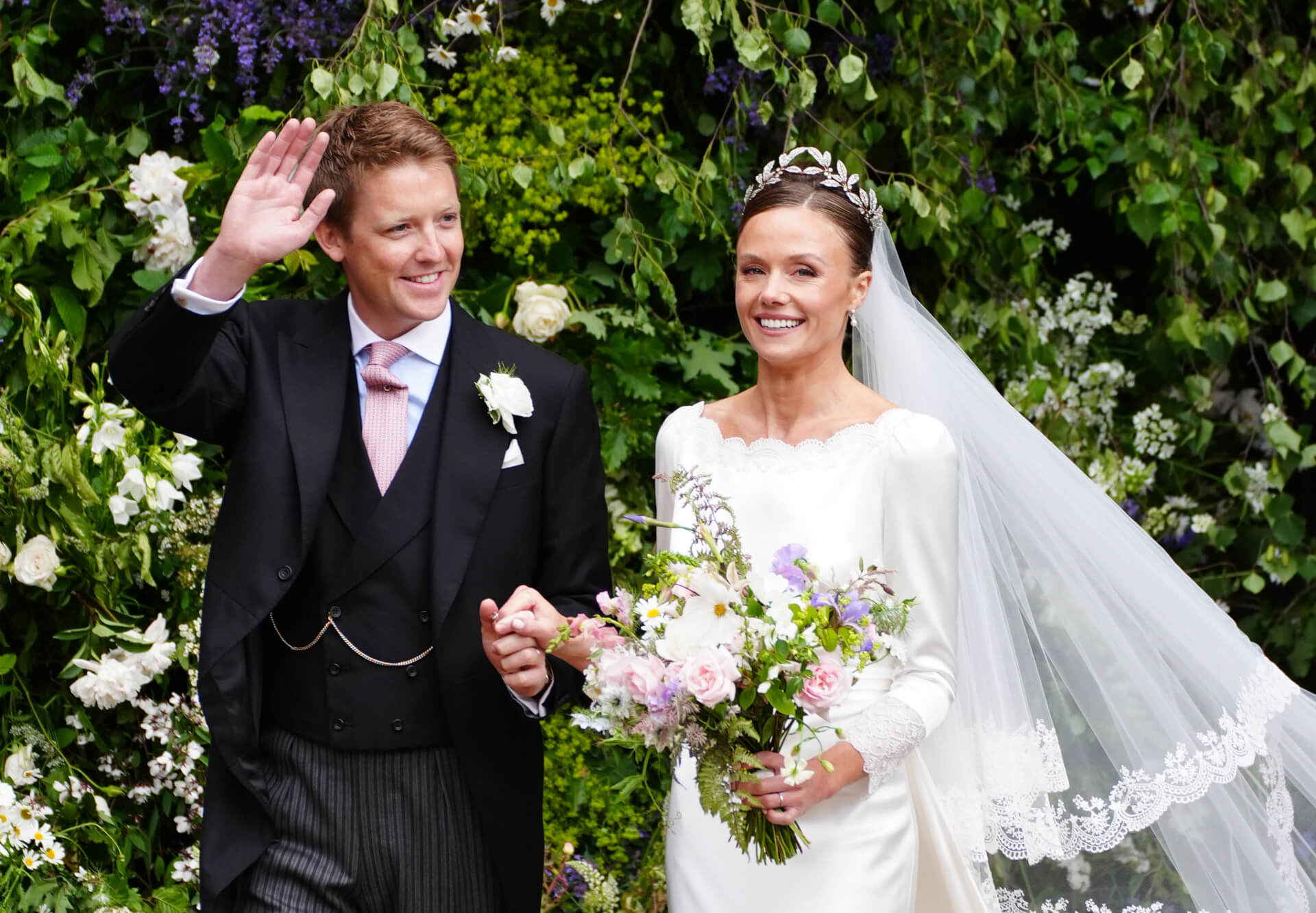 Boda de Hugh Grosvenor, duque de Westminster y ahijado del rey Carlos III, y Olivia Henson
