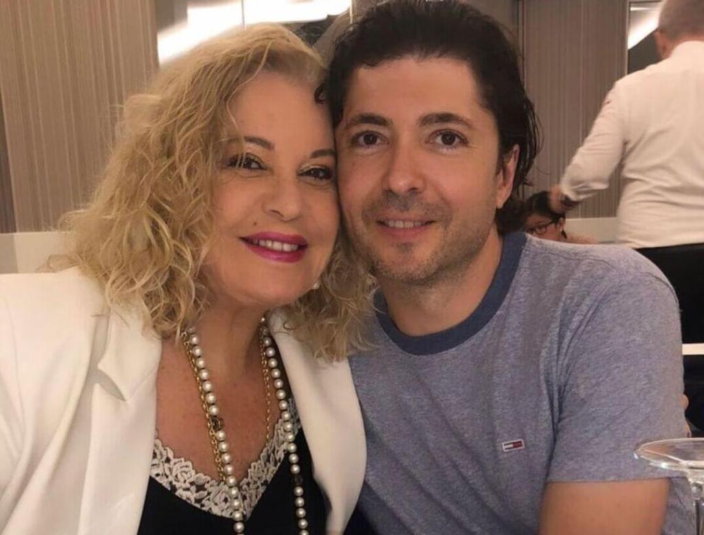 Bárbara Rey y su hijo Ángel