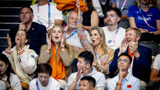 Princesa Alexia, princesa Amalia, Máxima de Holanda y el rey Willem-Alexander.