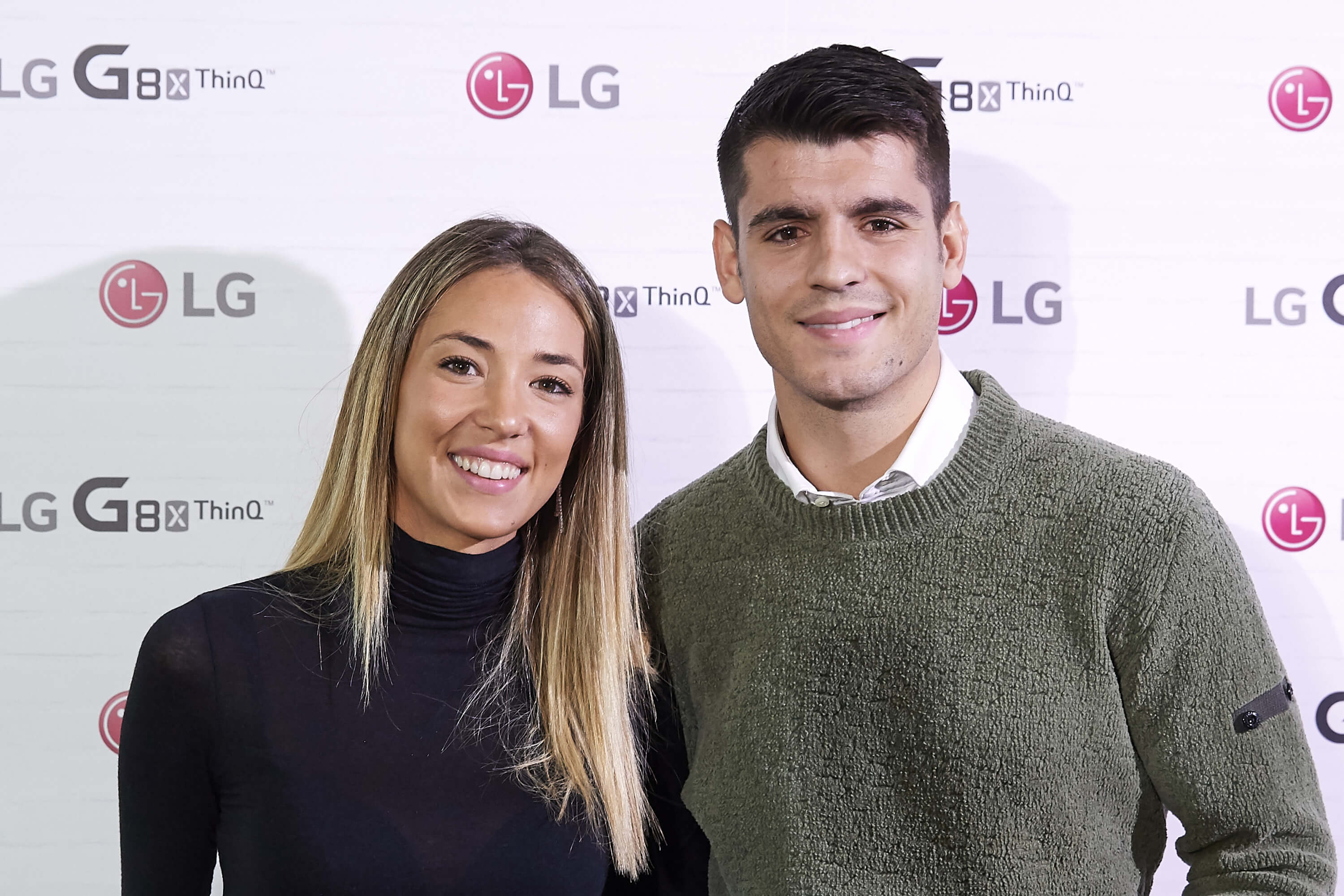 Alice Campello y Álvaro Morata