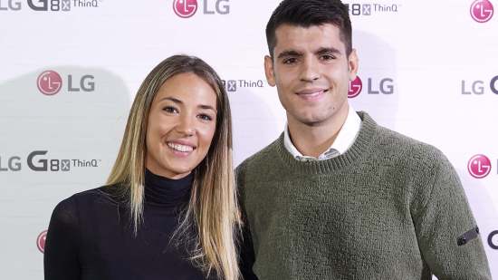 Alice Campello y Álvaro Morata