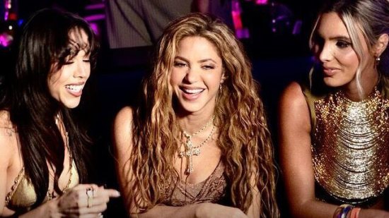 Shakira, Danna Paola y Anitta disfrutan de una noche de fiesta en Miami