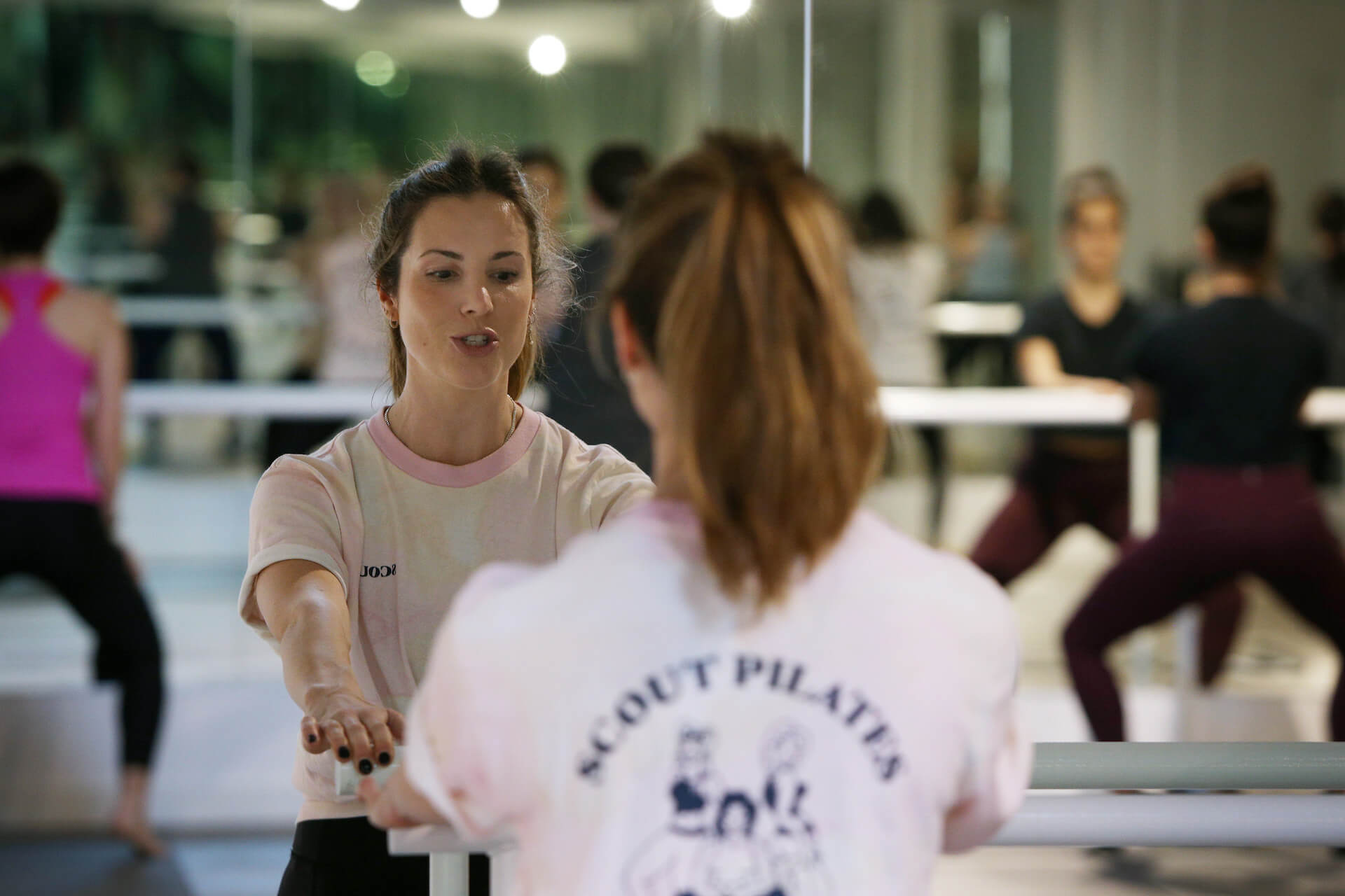 pilates en pared