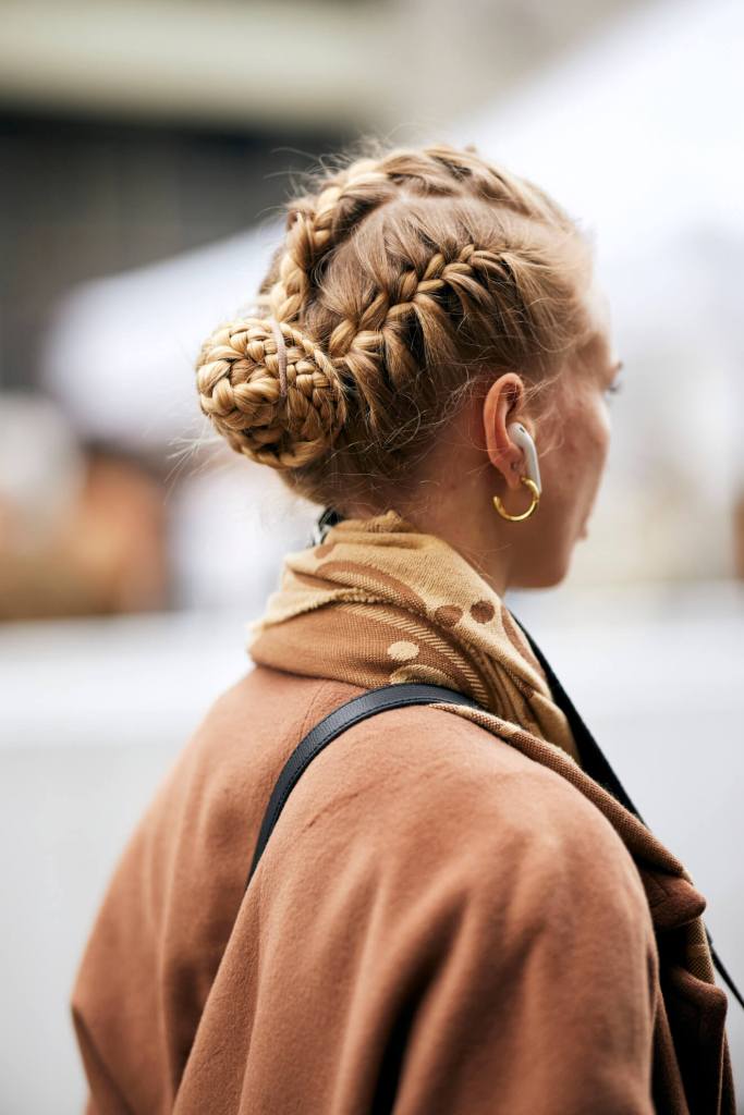 Recogidos con trenzas