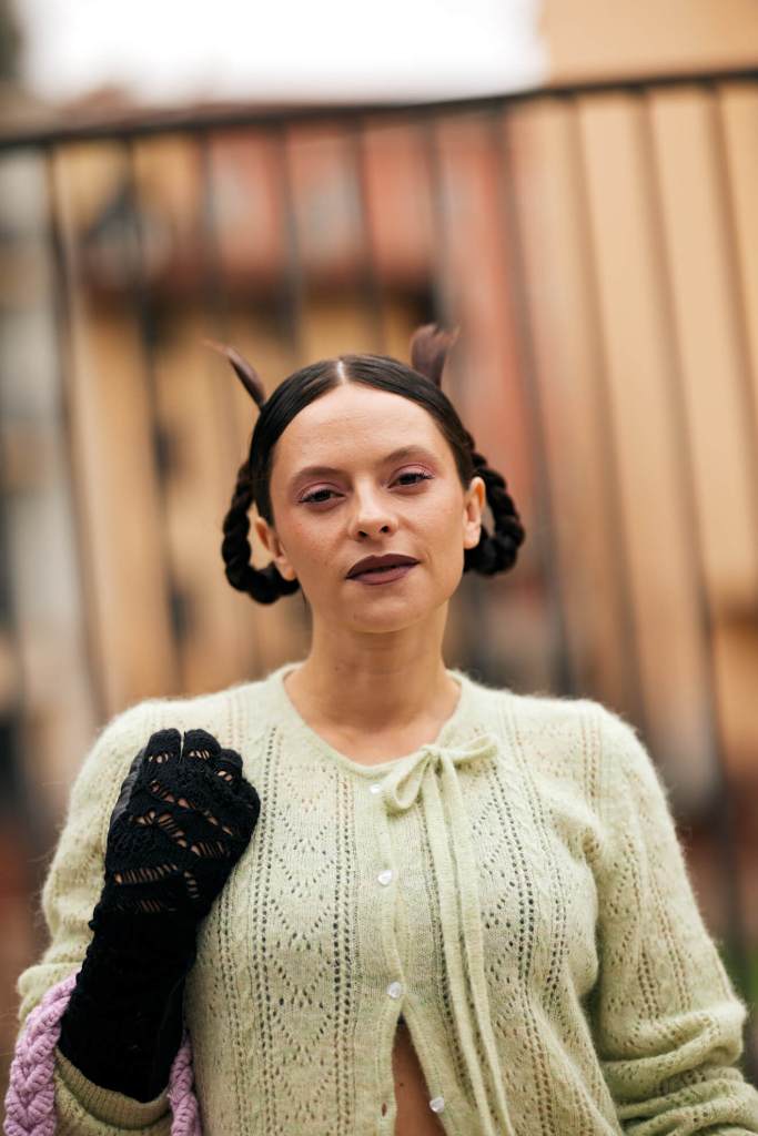 Recogidos con trenzas