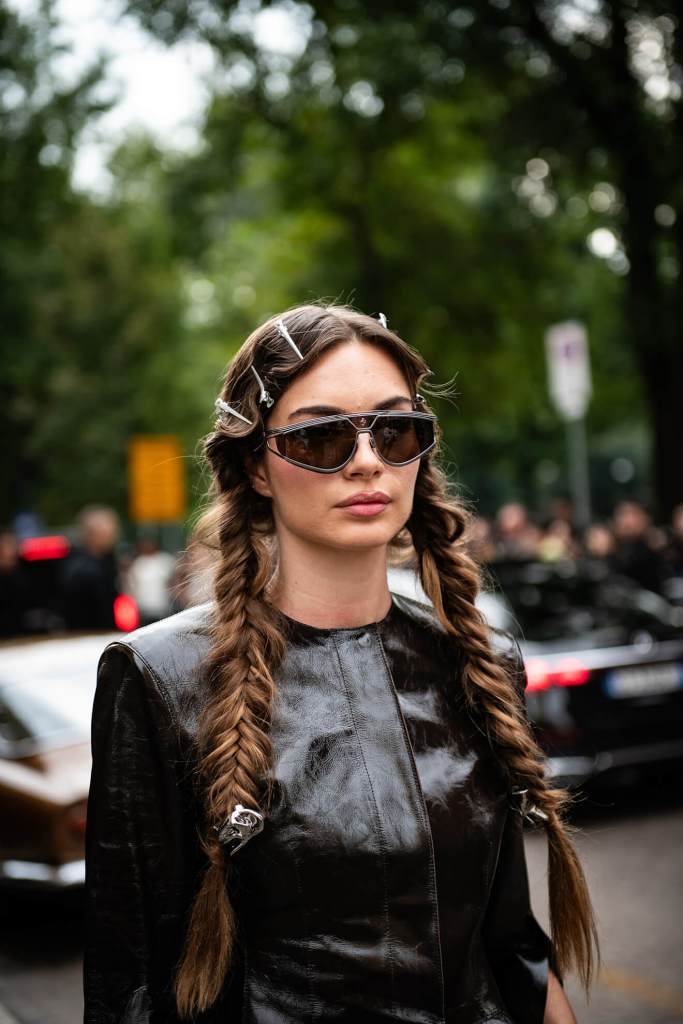 Recogidos con trenzas